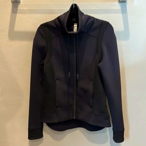 black, lululemon zip up